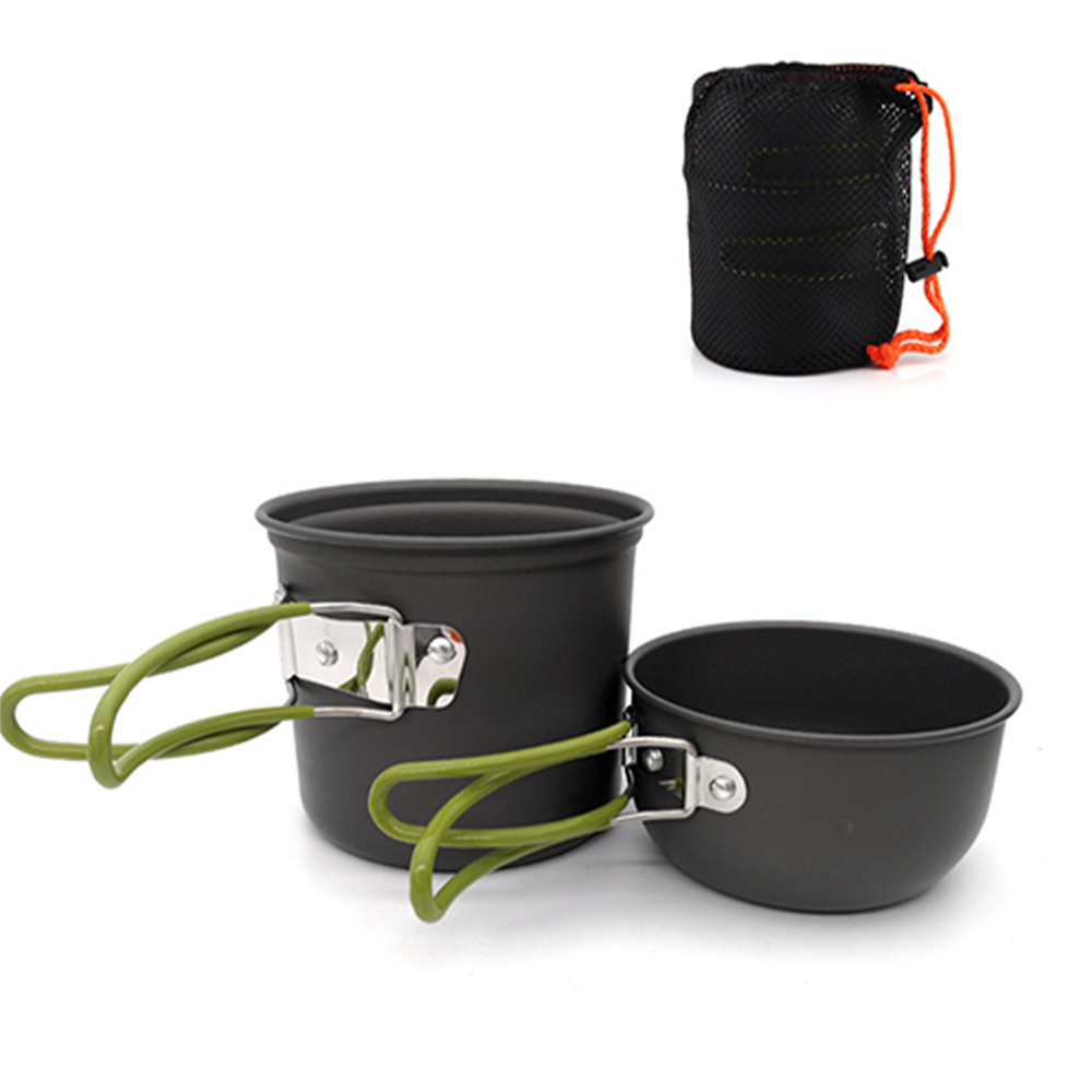 Camping Cooking Lightweight - Pacoone Ultralight Camping Servies Kookpot Gereedschapsset
