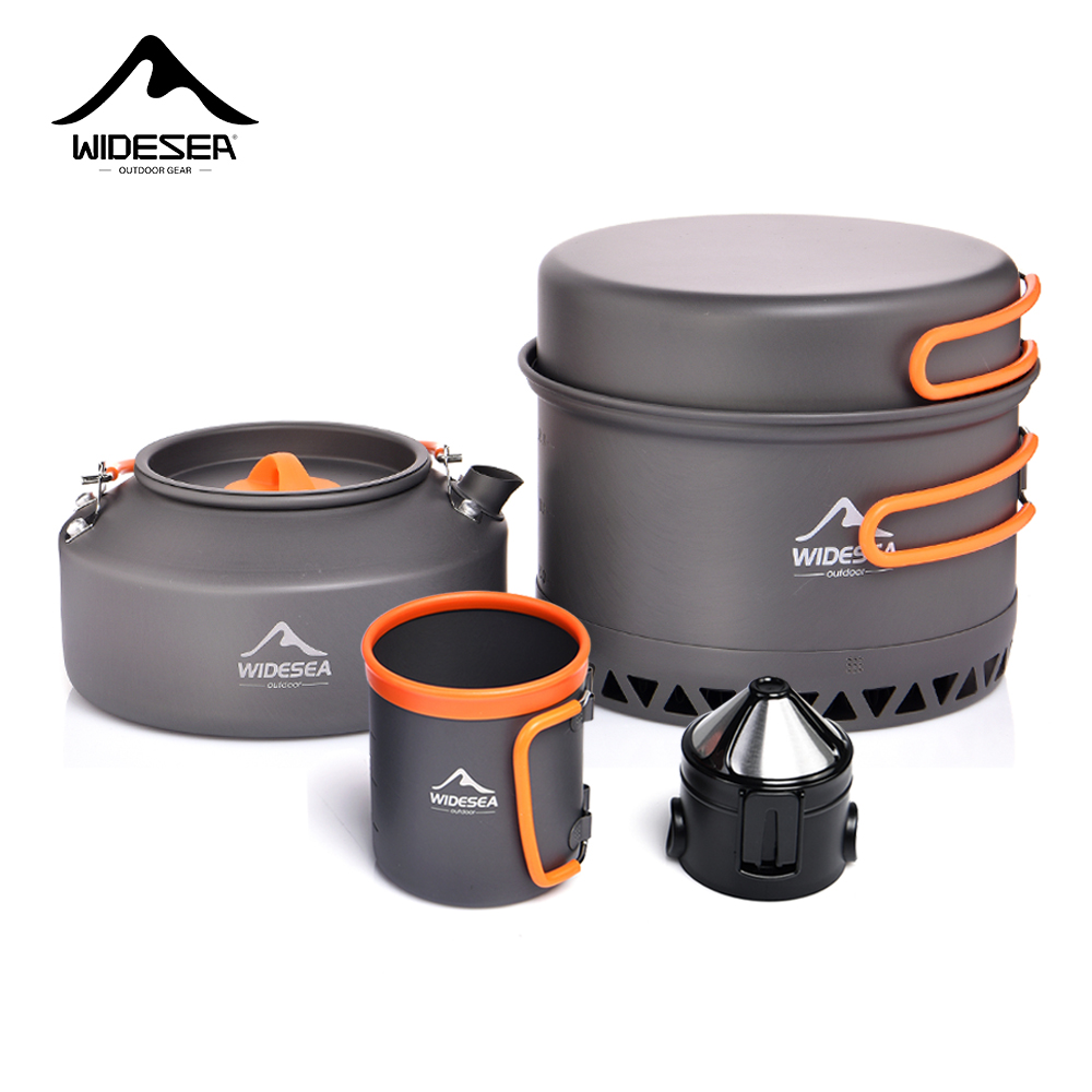 Camping Cooking Sets - Campingservies Outdoor pannenset Potten Toeristische ketel