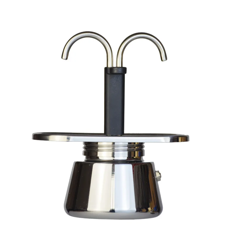 Pocket Coffee Maker - 200Ml Mini Moka Pot Dubbele Buis