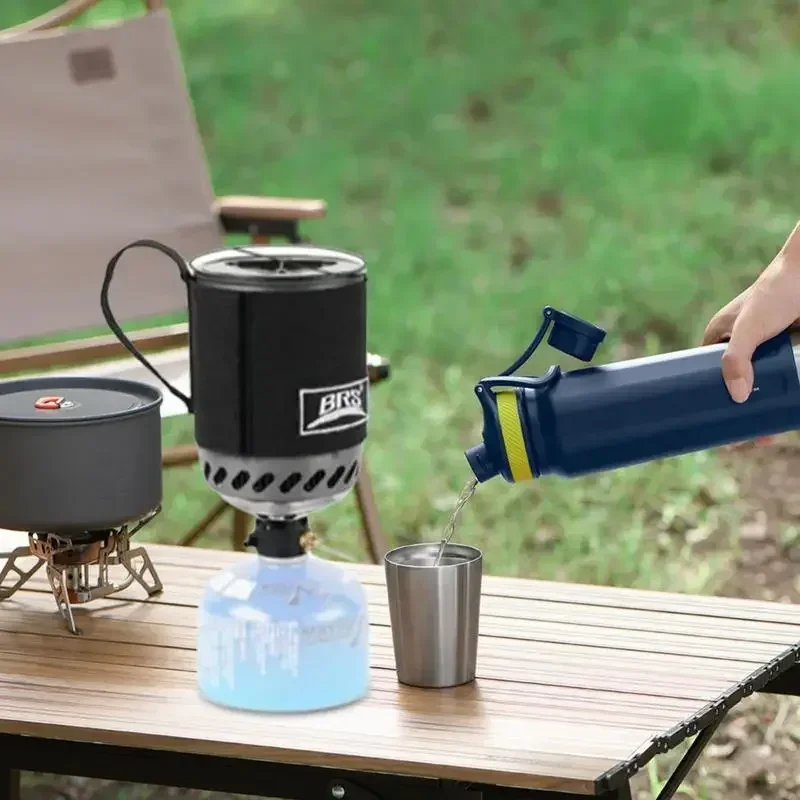 Camping Cooking Gas Stove Portable Tool - BRS-61 Warmtewisselaar Draagbare Jetbrander Lichtgewicht Rugzak