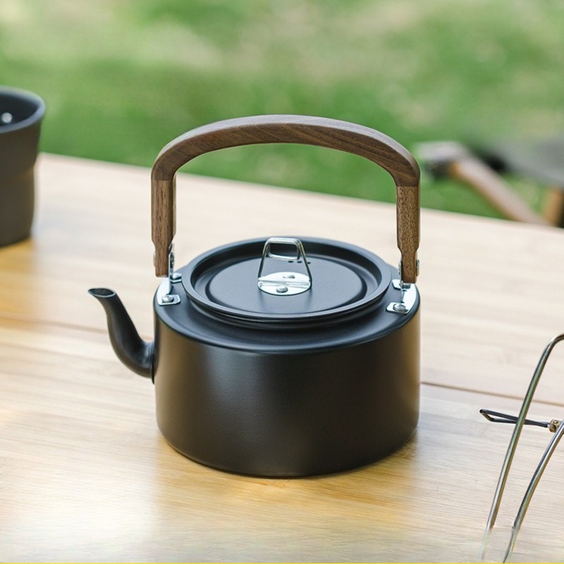 Camping Cooking Lightweight - 1,2L lichtgewicht campingwaterkoker van aluminiumlegering met