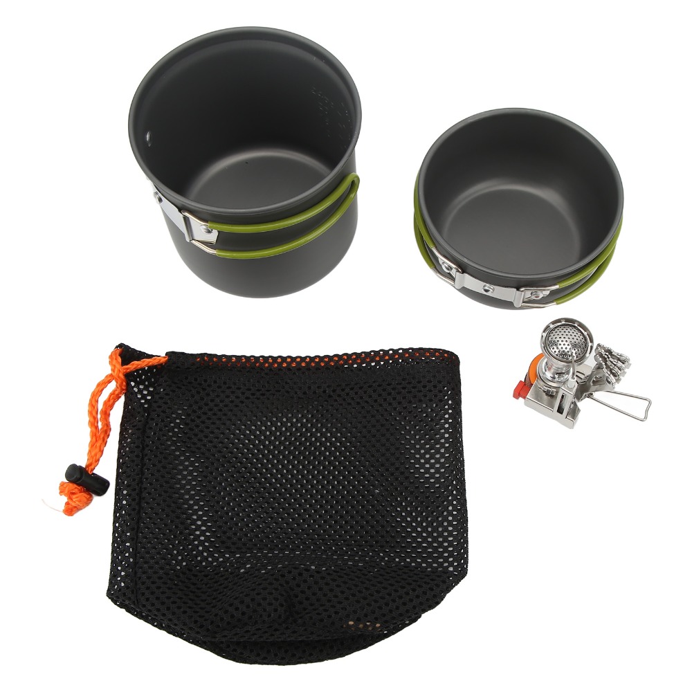 Camping Lightweight Cooking Pot - Alumine Camping kookset Hoog rendement met