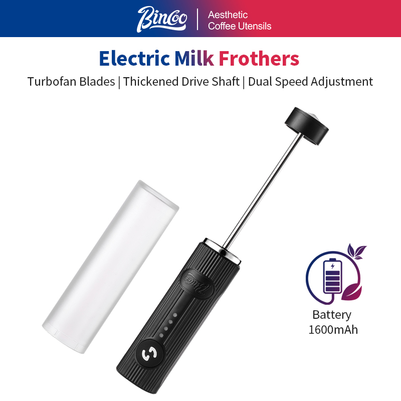 Pocket Coffee Maker - BINCOO Elektrische koffieopschuimer USB oplaadbaar 2