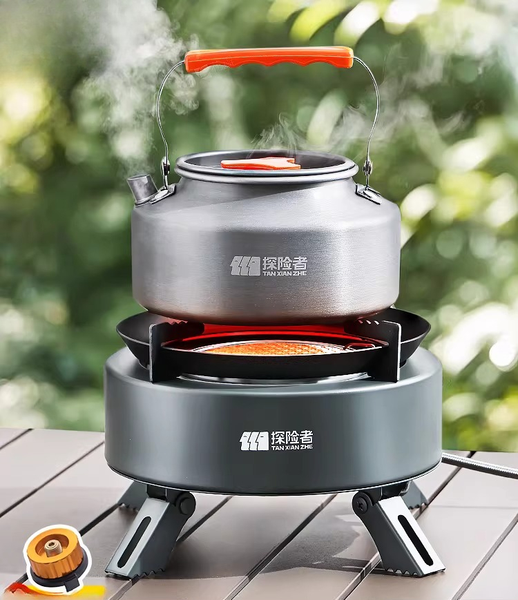 Camping Cooking Gas Stove Portable Tool - Draagbare split-gasfornuis voor buiten, kamperen, picknick,