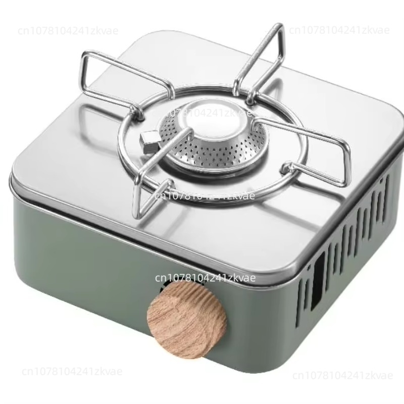 Camping Cooking Gas Stove Portable Tool - Butaan-kampeerfornuis met draagbare tas Binnen Buiten