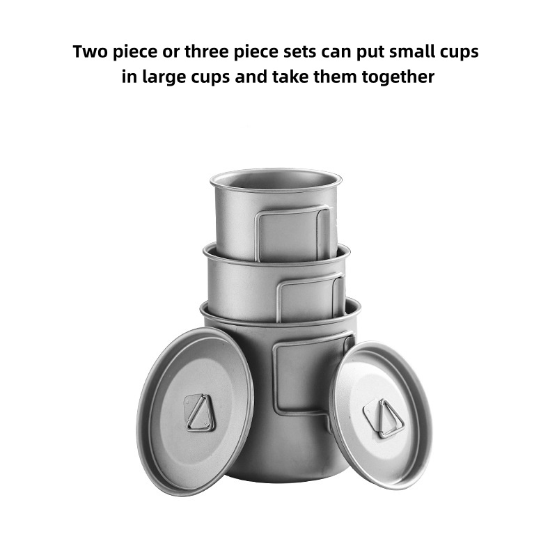 Titanium campingmok met inklap - Camping Cooking Lightweight recensie en prijs