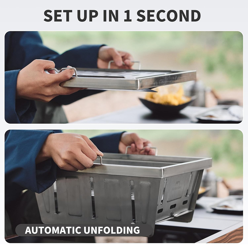 Naturehike Camping Houtskoolgr - Camping Cooking Cupboard recensie en prijs