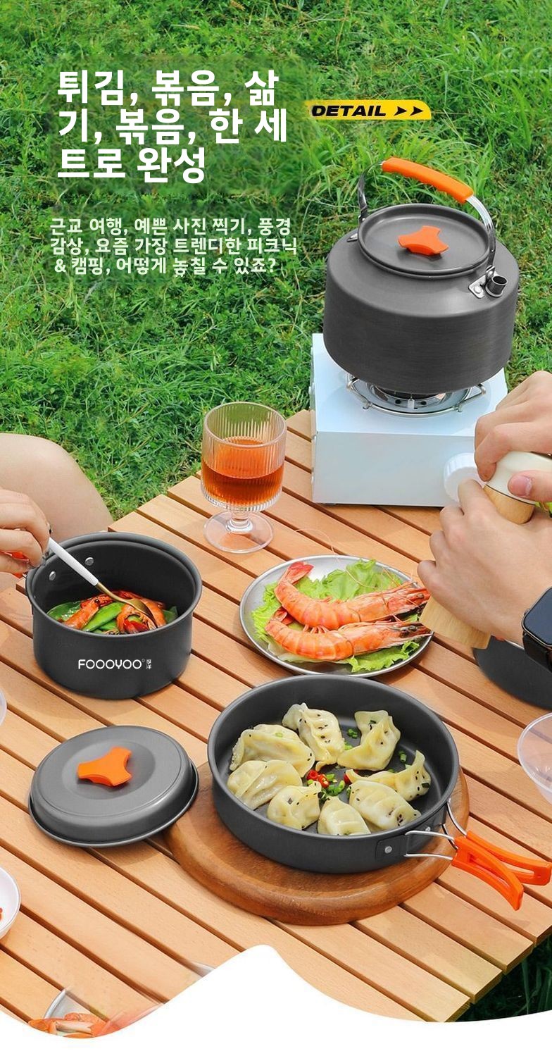 Outdoor Camping Kookgerei Set  - Camping Lightweight Cooking Pot recensie en prijs