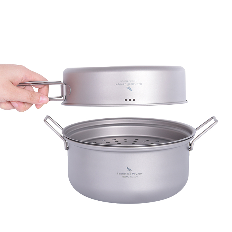 Boundless Voyage Titanium Stea - Camping Cooking Sets recensie en prijs