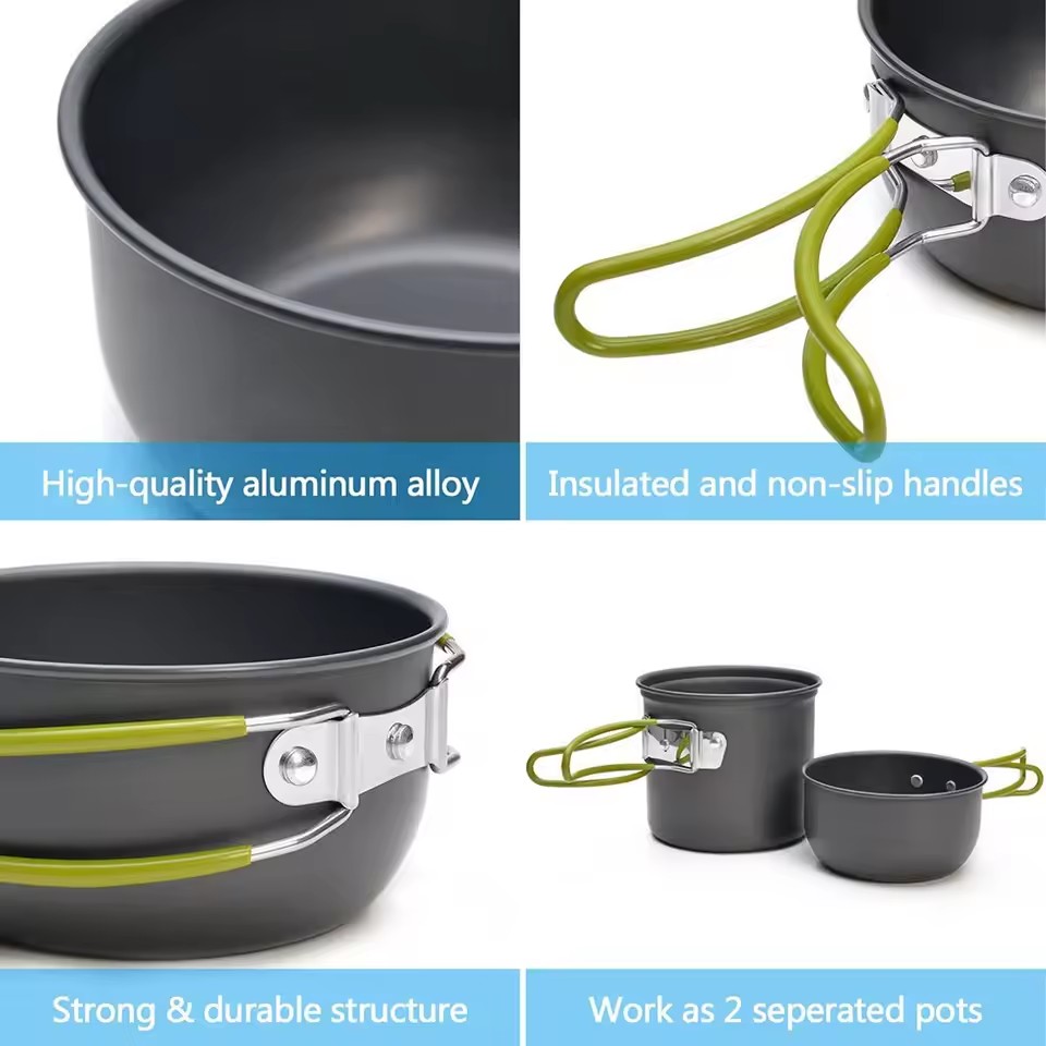 Ultralicht kampeerkookgerei Me - Camping Cooking Mess Kit recensie en prijs