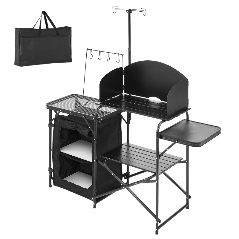 Campingkeukentafel, opklapbaar - Camping Cooking Cupboard recensie en prijs