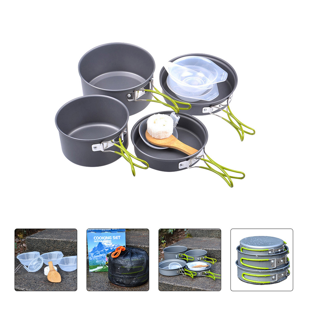 1Set Outdoor Camping Kookgerei - Camping Lightweight Cooking Pot recensie en prijs