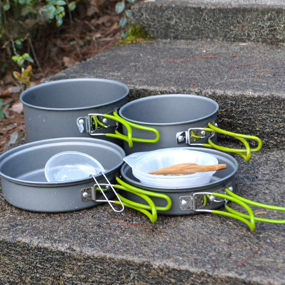1Set Outdoor Camping Kookgerei - Camping Lightweight Cooking Pot recensie en prijs