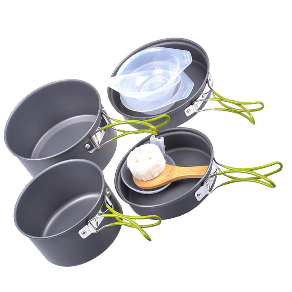 1Set Outdoor Camping Kookgerei - Camping Lightweight Cooking Pot recensie en prijs