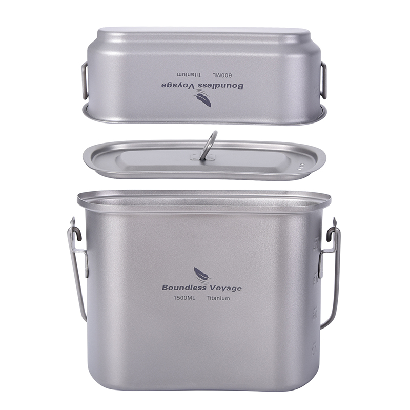 1.5l outdoor militaire kantine - Camping Cooking Mess Kit recensie en prijs
