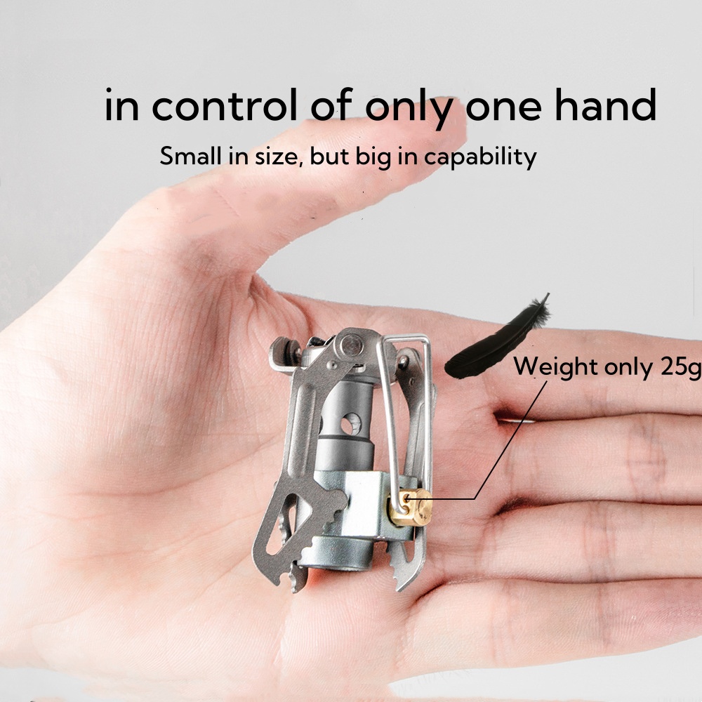 Campingbrander van aluminiumle - Camping Cooking Gas Stove Portable Tool recensie en prijs