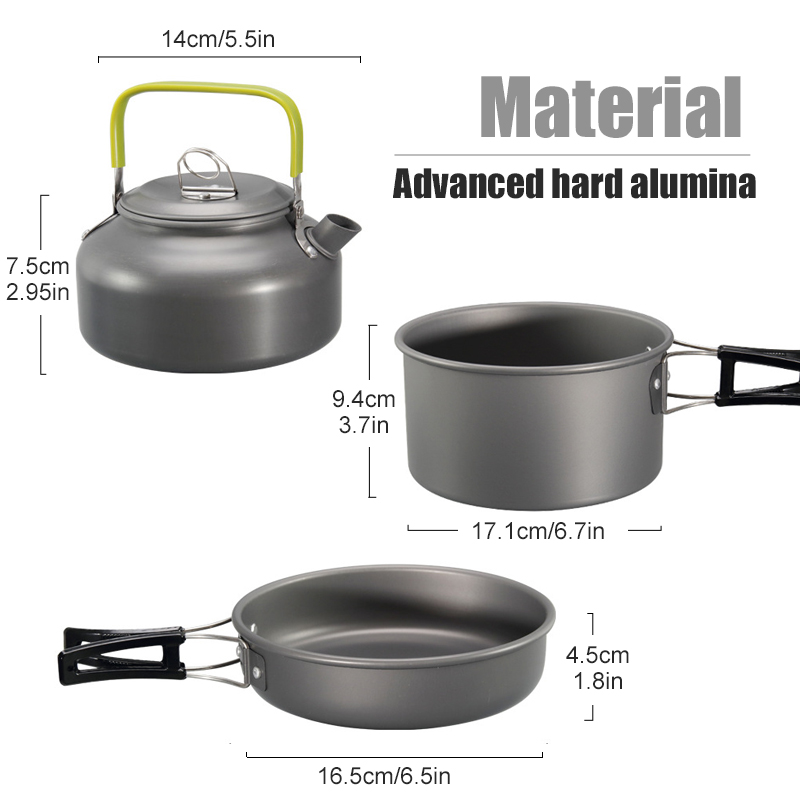 WESTTUNE Camping Kookgerei Kit - Camping Cooking Sets recensie en prijs