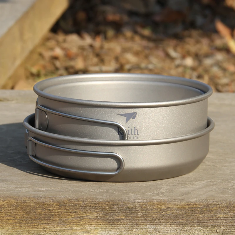 Keith 3PCS Titanium Kookgerei  - Camping Cooking Sets recensie en prijs