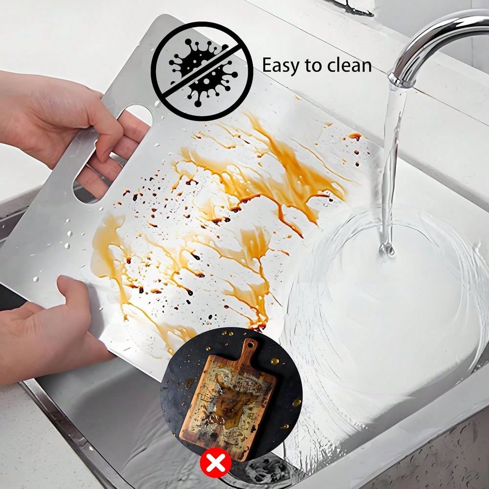 Stuks roestvrijstalen snijplan - Camp Cutting Board recensie en prijs