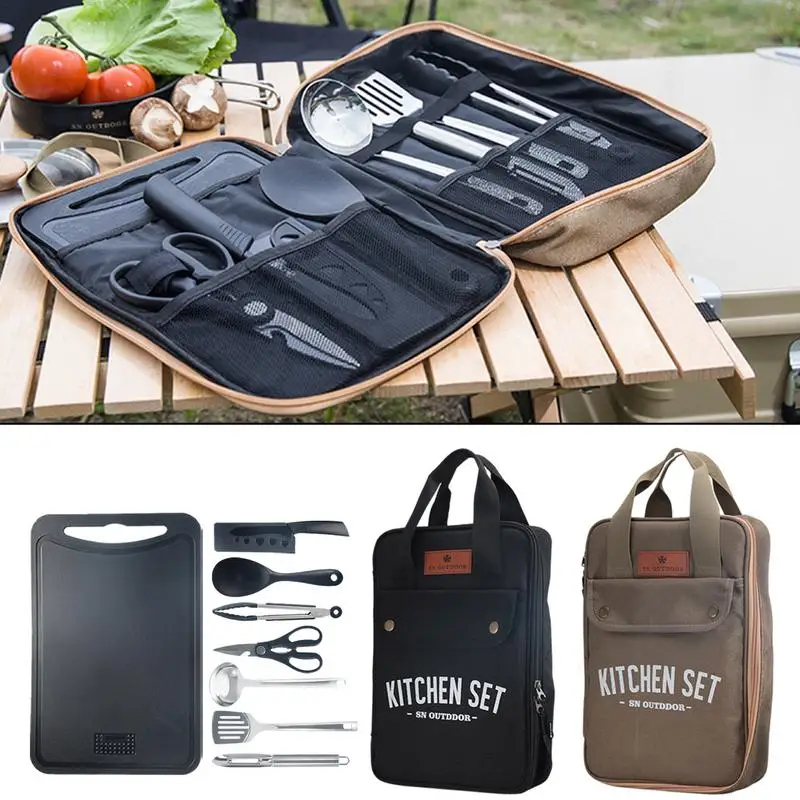 8-delige campingkeukenset, dra - Camping Cooking Cylinder recensie en prijs