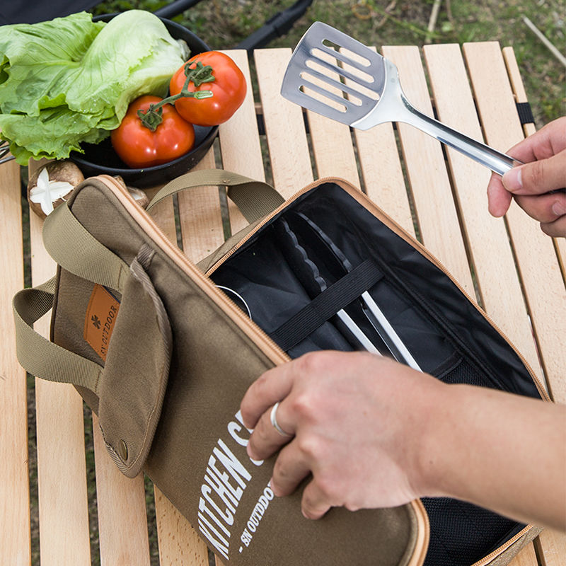 8-delige campingkeukenset, dra - Camping Cooking Cylinder recensie en prijs