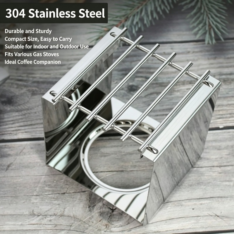 Roestvrijstalen vierkante koff - Camping Cooking Sets recensie en prijs