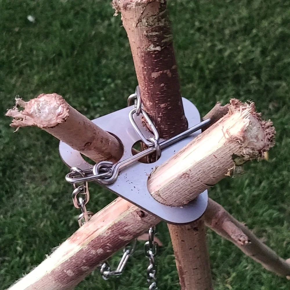 Roestvrijstalen campingstatief - Camping Cooking Cylinder recensie en prijs