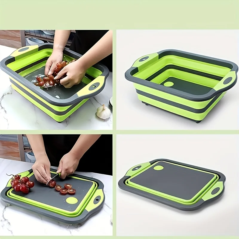Draagbare opvouwbare waterbak  - Camp Cutting Board recensie en prijs