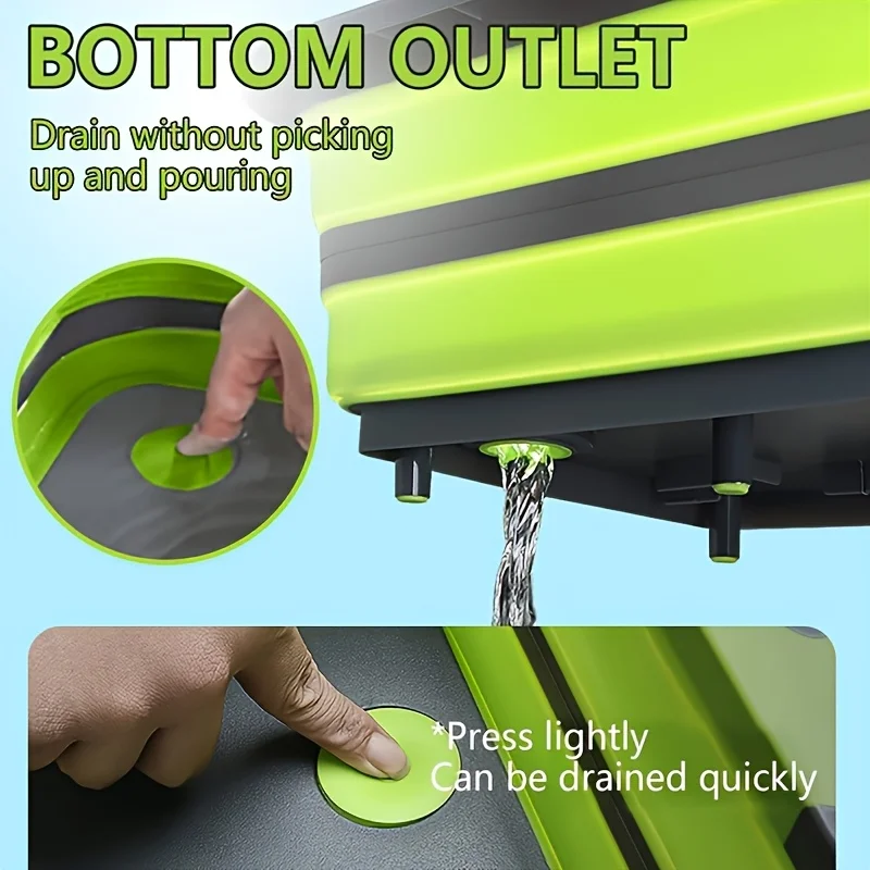Draagbare opvouwbare waterbak  - Camp Cutting Board recensie en prijs