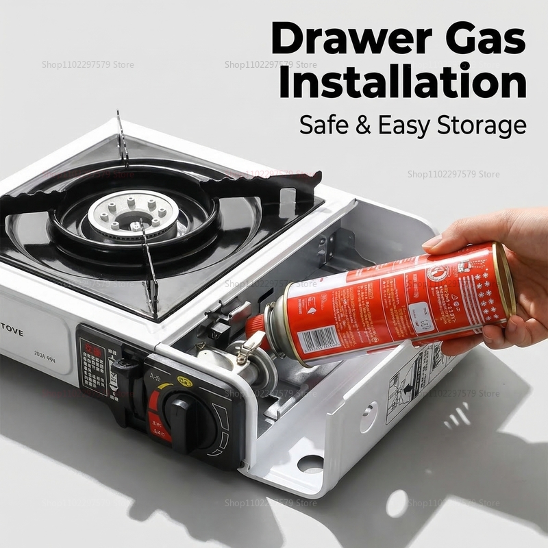 Campinggasfornuis Draagbaar op - Camping Cooking Gas Stove Portable Tool recensie en prijs