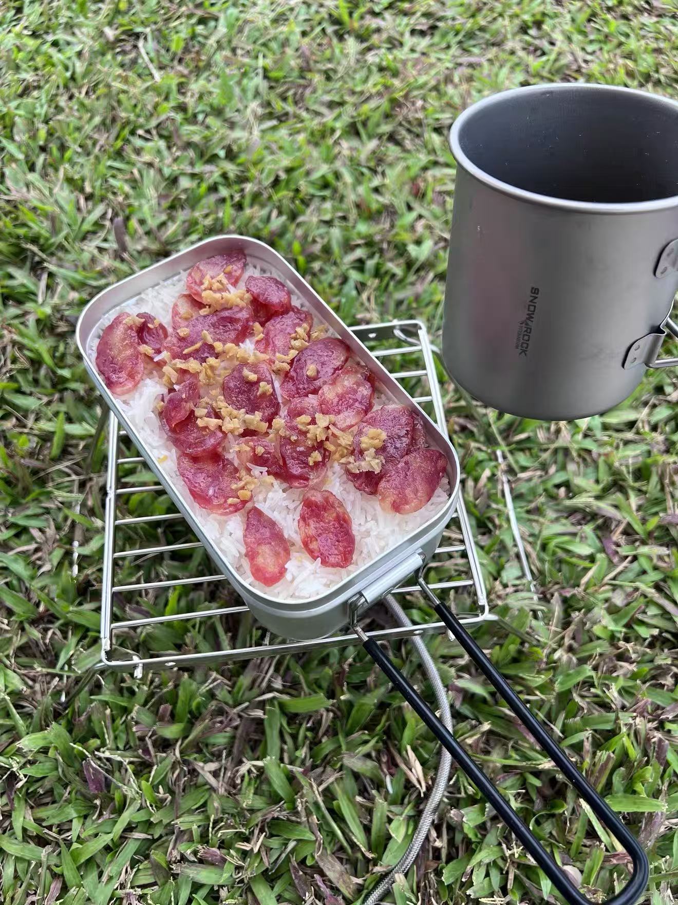 Outdoor roestvrijstalen fornui - Camping Cooking Sets recensie en prijs