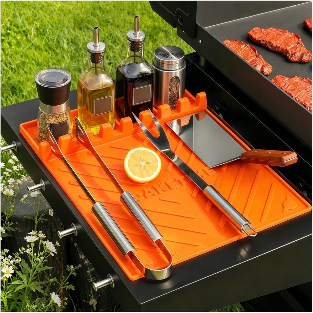Siliconen grillmatten of acces - Camping Cooking recensie en prijs