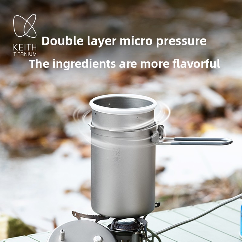 Keith Pure Titanium Outdoor sn - Camping Cooking Lightweight recensie en prijs