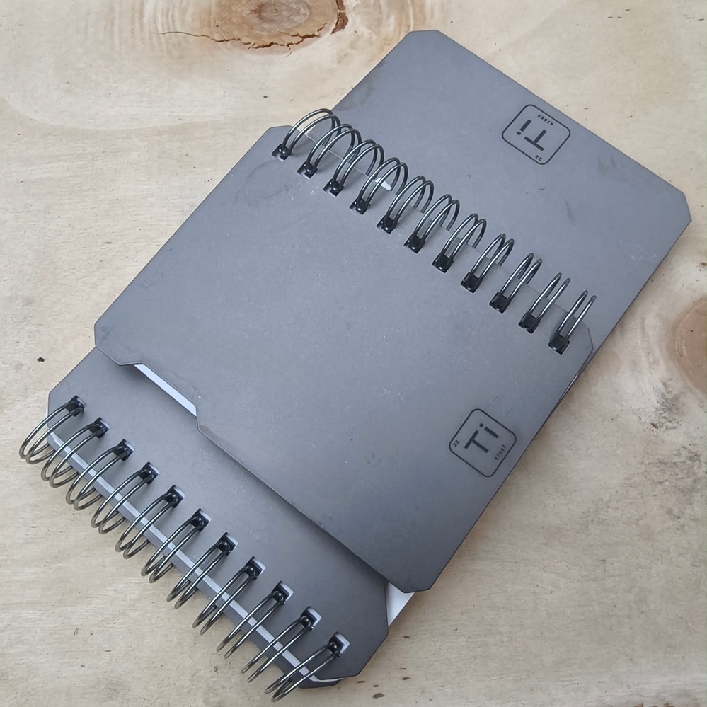 EDC Notitieblok van titaniumle - Camp Cutting Board recensie en prijs