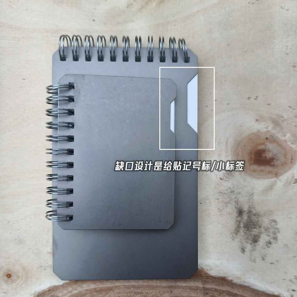 EDC Notitieblok van titaniumle - Camp Cutting Board recensie en prijs