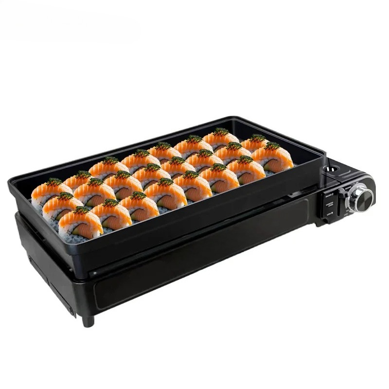 Buiten barbecue van roestvrij  - Camping Cooking Gas Stove Portable Tool recensie en prijs