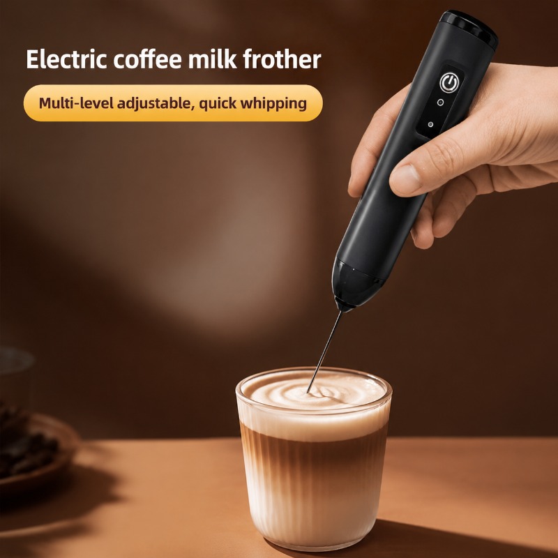 Elektrische melkopschuimer + e - Pocket Coffee Maker recensie en prijs