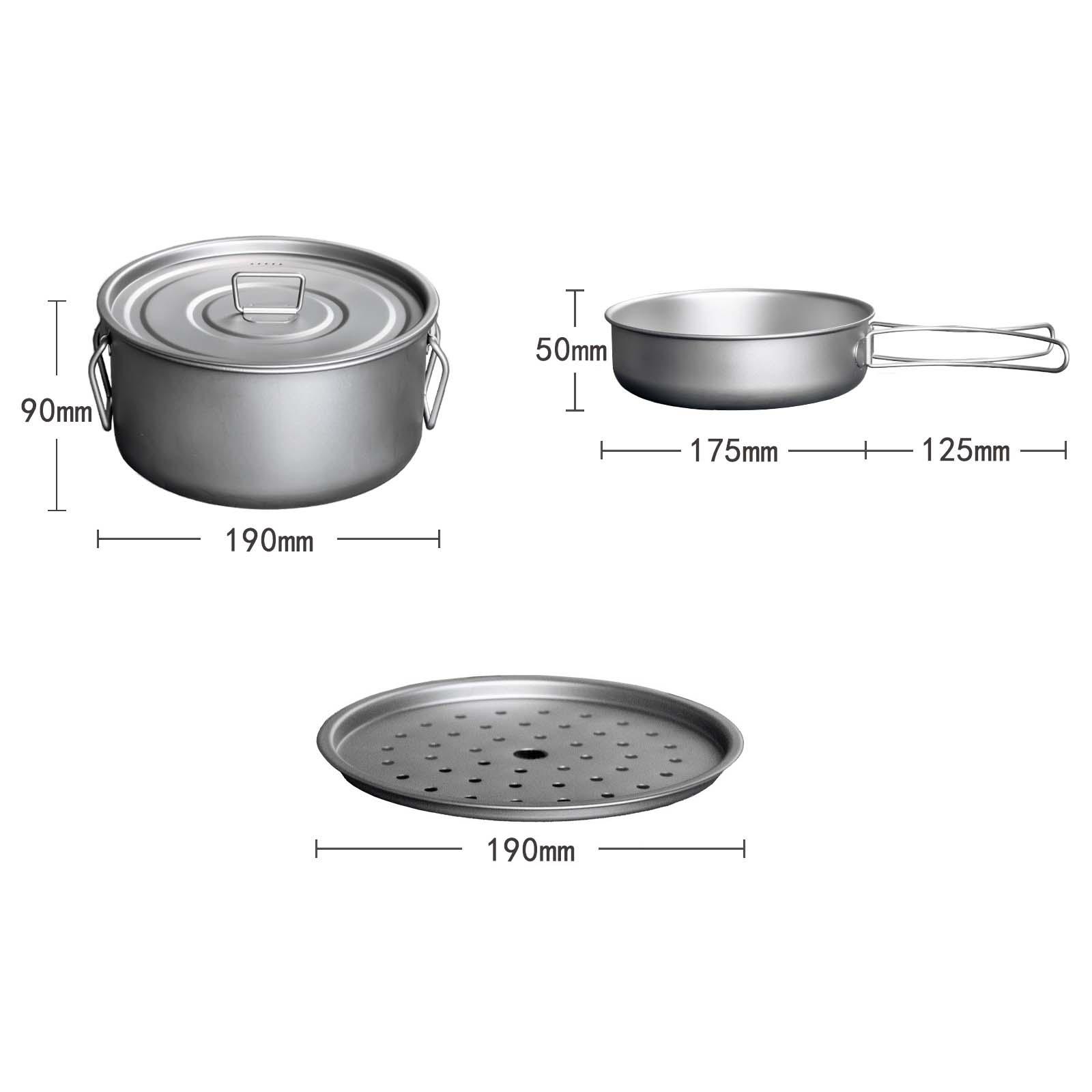 Campingkookgerei, servies, acc - Camping Cooking Mess Kit recensie en prijs