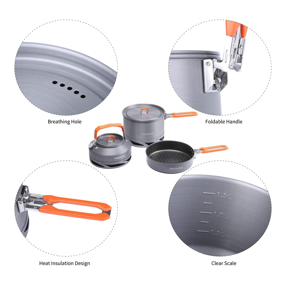 Fire Maple Camping Kookgerei G - Camping Cooking Meals recensie en prijs