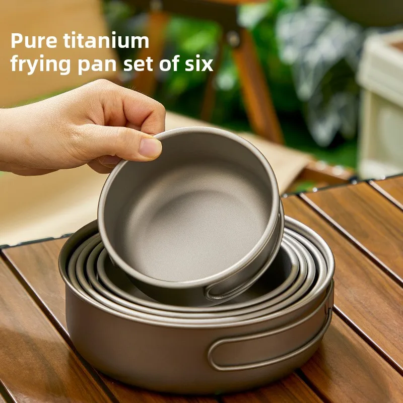 Titanium Outdoor Pot Set Pickn - Camping Cooking Lightweight recensie en prijs