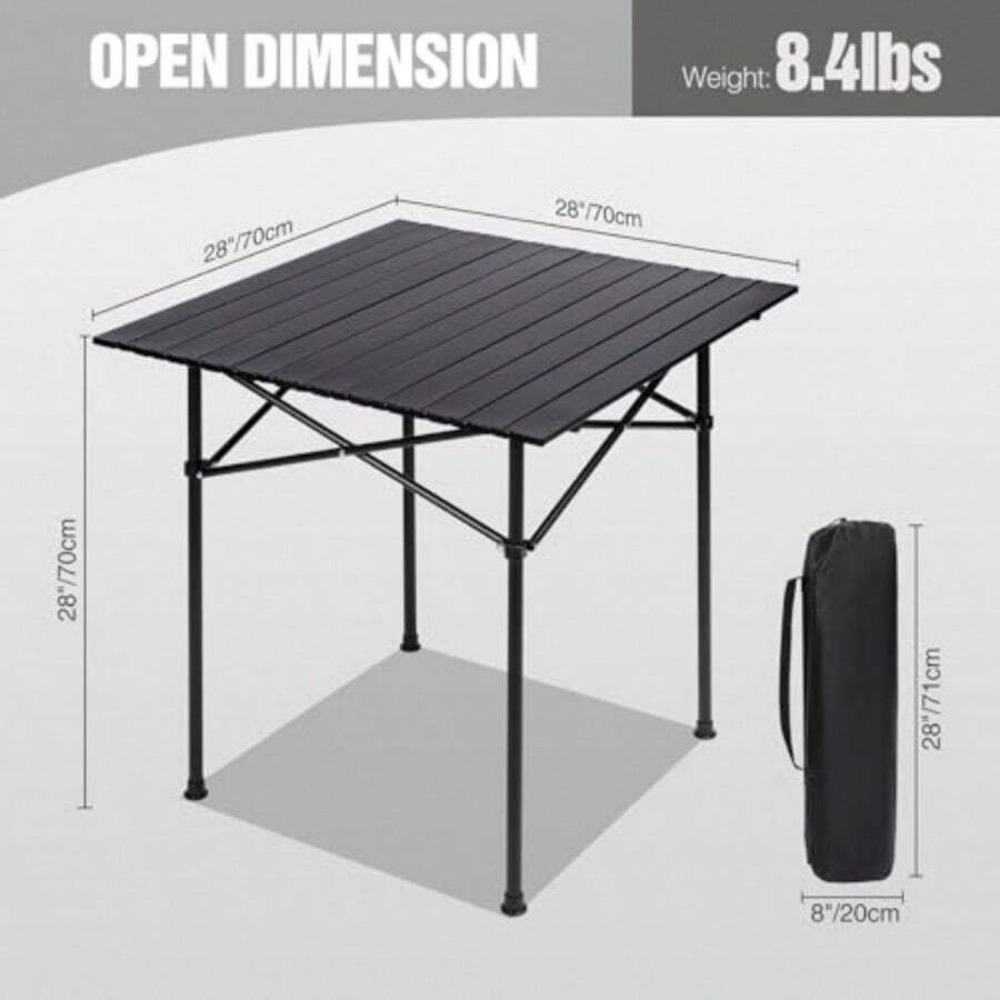 Opvouwbare Campingtafel, Plat  - Camping Cooking Requirements recensie en prijs