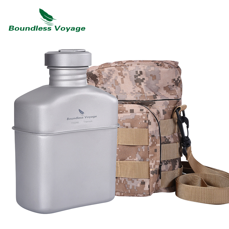 Grenzeloze Voyage Titanium Kan - Camping Cooking Mess Kit recensie en prijs
