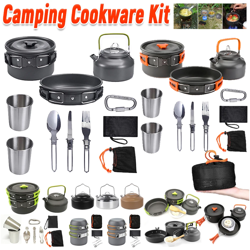 Campingkookgerei Set Ketel Pot - Camping Cooking Lightweight recensie en prijs