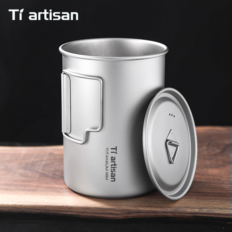 Tiartisan 750 ml / 900 ml tita - Camping Cooking Lightweight recensie en prijs