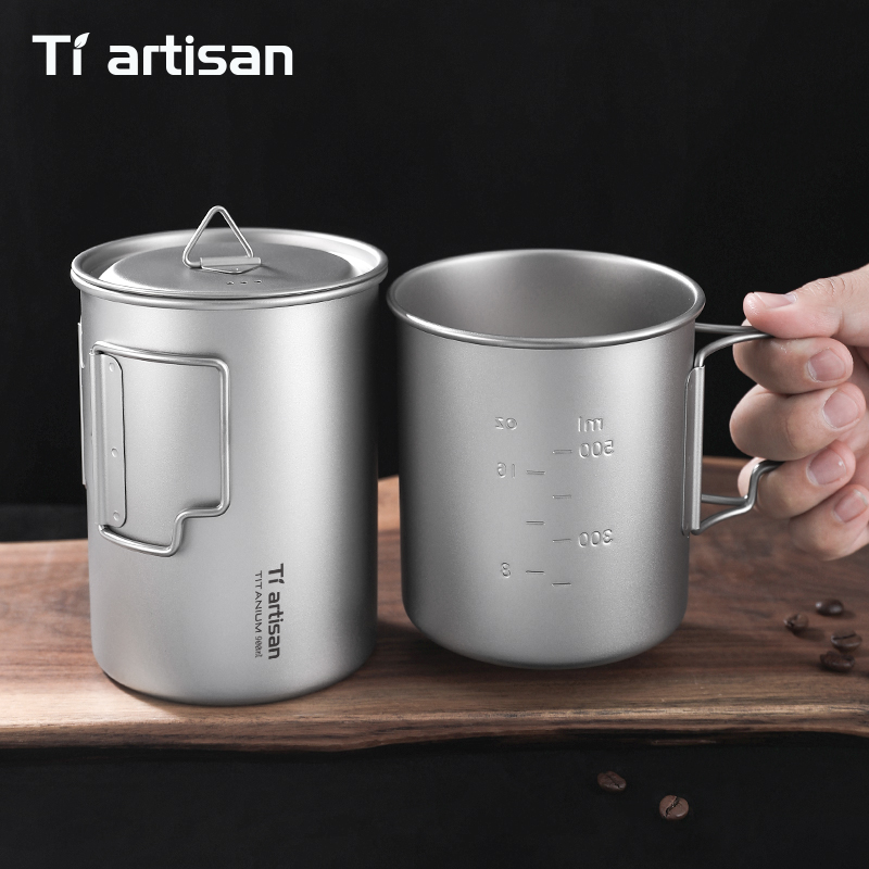 Tiartisan 750 ml / 900 ml tita - Camping Cooking Lightweight recensie en prijs