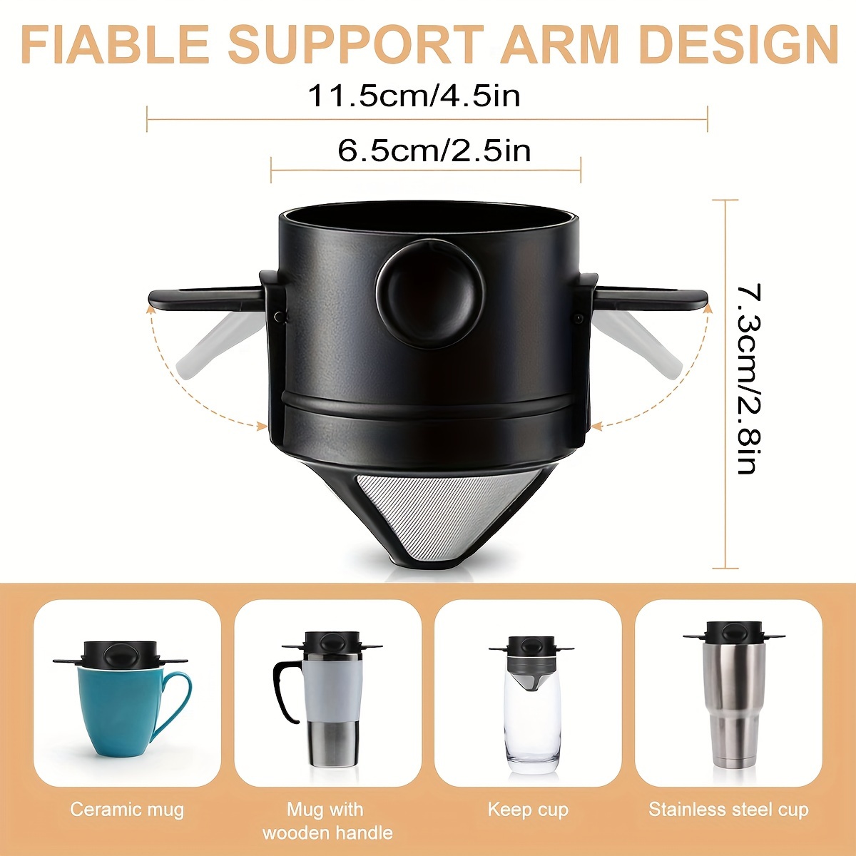 Koffiefilter Cup Draagbare Her - Pocket Coffee Maker recensie en prijs